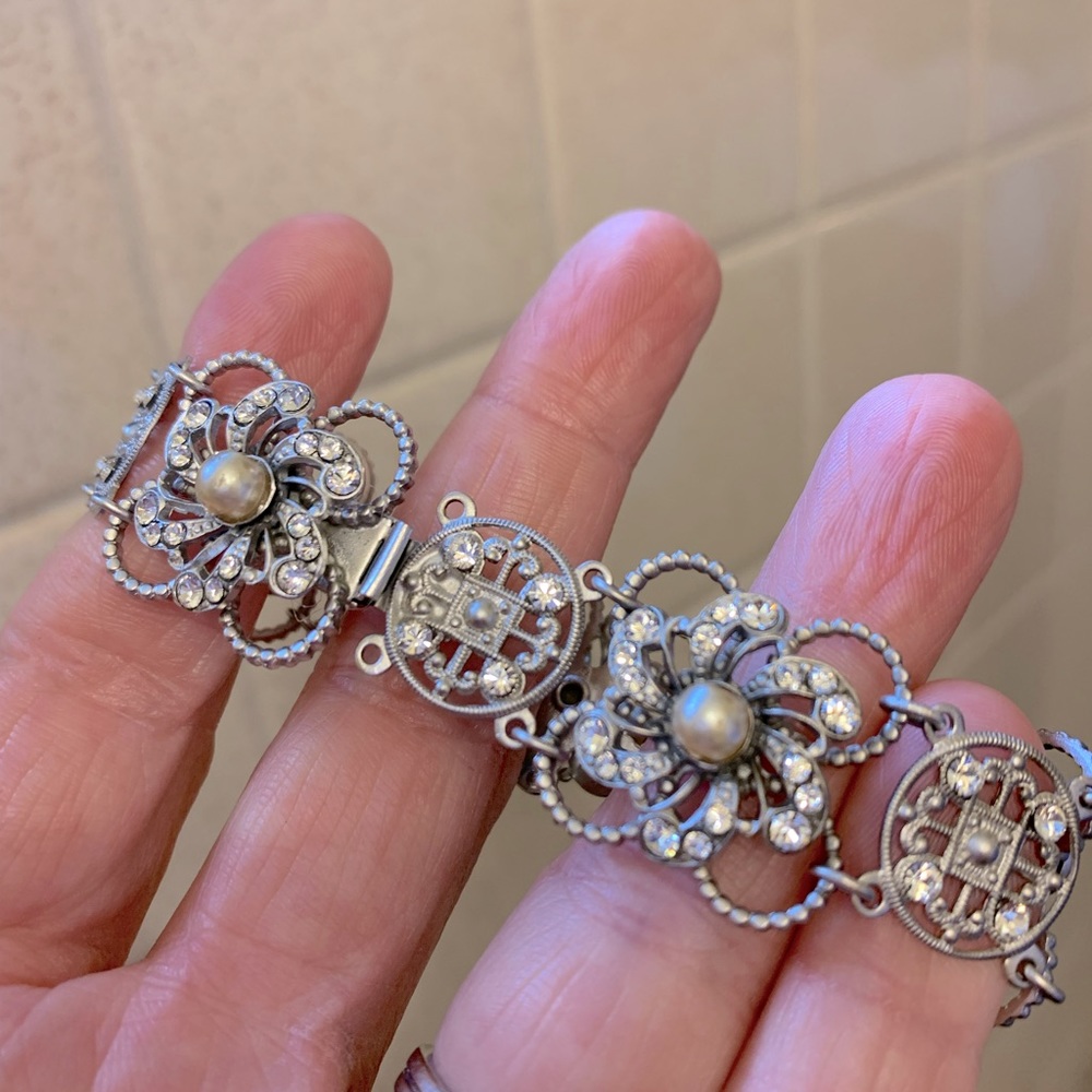 Bridal bracelet - Debra Moreland Paris collection